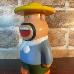 明治カールおじさん貯金箱☆の画像