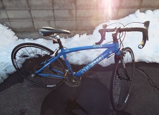 良品 LOUIS GARNEAU ルイガノ ロードバイク LGS-CTR AL6066 BLUE 420mm