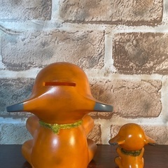 佐藤製薬サトちゃんバンクとソフビのセットの画像