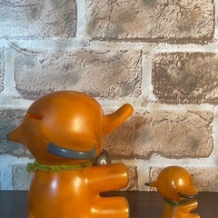 佐藤製薬サトちゃんバンクとソフビのセットの画像