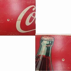 Coca-Cola 木製看板 2012 ディスプレイ 飾り アンティーク レトロ ブリキ看板 ヴィンテージ コカ・コーラ アメリカン雑貨 札幌 厚別店の画像