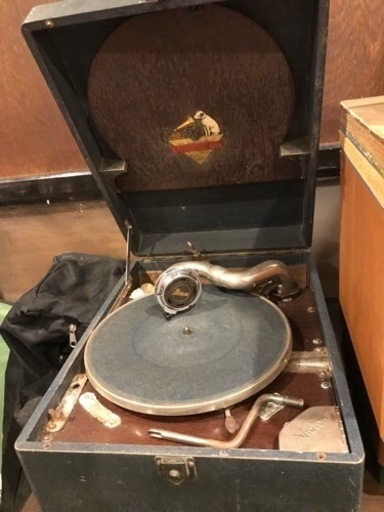 【希少/現状維持品】Victor 蓄音機