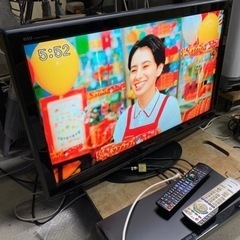 パナソニック32インチテレビ & ブルーレイHDDレコーダー