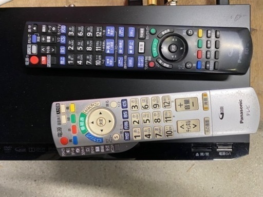 パナソニック32インチテレビ & ブルーレイHDDレコーダー