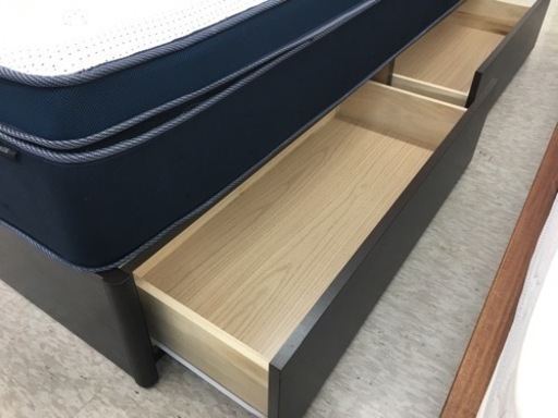 美品！ニトリ　セミダブルベッド　セット