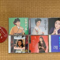 【差し上げます】CD６枚（主に演歌）