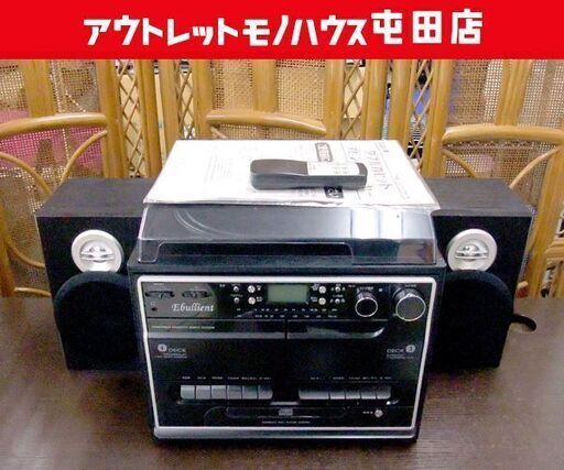 [訳アリ] とうしょう ダブルカセットダビングプレイヤー TCD-389W ラジオ カセット CD レコードプレーヤー 東商 ☆ 札幌市 北区 屯田