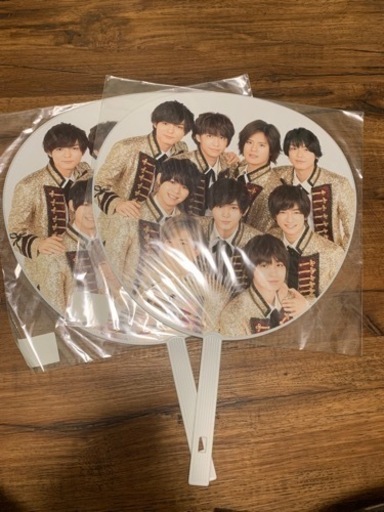 ジャニーズ　うちわ
