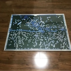 ボリビア ウユニ塩湖 3000ピースと73×102cmアルミ製フレームのセットの画像
