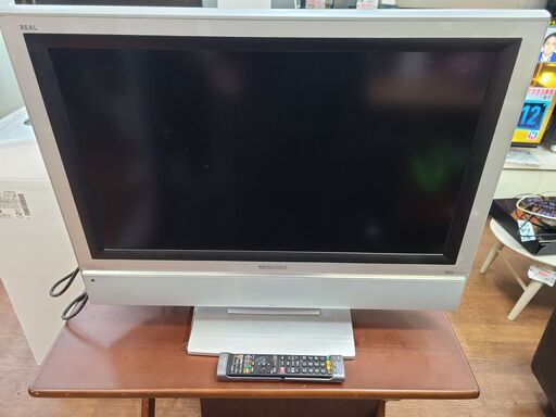 【リサイクルショップどりーむ天保山店】●86●　処分価格　三菱　液晶カラーテレビ　27V型　2004年製　リモコン付き