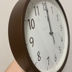 [無料]時計　壁掛け時計　直径27㎝　RHYTHMの画像