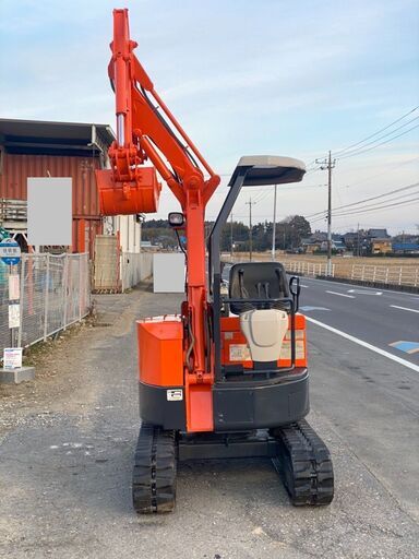 【G-0062】IHI 18UJ 2トンクラス ボーダレス　可変脚 　全塗装済 小旋回 ゴムキャタ　ミニ油圧ショベル　ユンボ　バックホー　茨城県