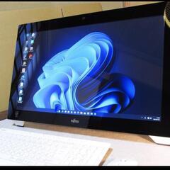 (交渉中)タッチパネル液晶搭載/富士通/FMVW77MW/スノー...