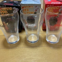 コカ・コーラグラス　　3セット