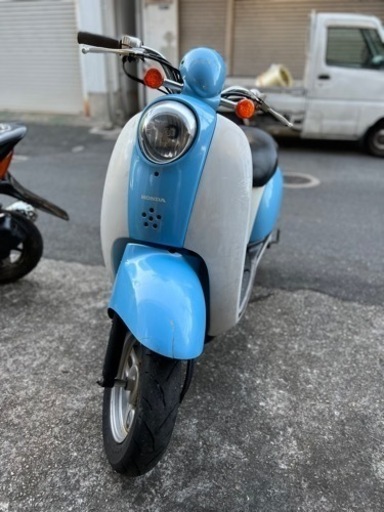 スクーピー　水色　原付
