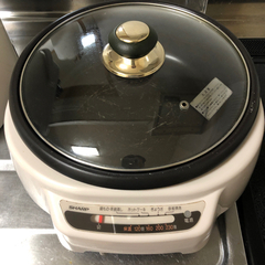 ごめんなさい、譲渡先決まりました。シャープグリル鍋　取りに来てく...