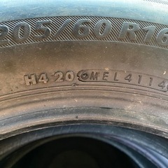 205/60R16 ブリヂストン 中古 1本の画像