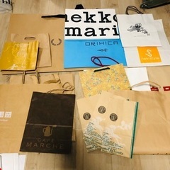 取引終了しました【無料】紙袋・ショップ袋多数、差し上げます！