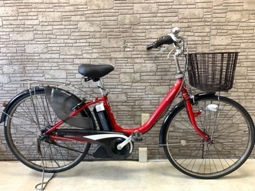 新生活応援SALE 東京23区配達無料　6.6Ah 新基準　YAMAHAヤマハ　パスナチュラ　電動自転車 中古 26