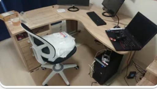 お洒落なパソコンデスクセット