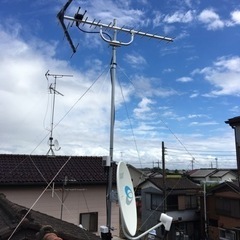 アンテナ取付、調整などお任せください！