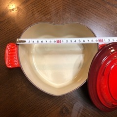 〈取引中〉ハートのルクルーゼの画像