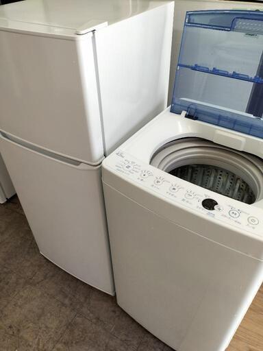 新生活応援家電セット！！No２９　ハイアール JR-N130A 2ドア冷凍冷蔵庫 130L 2019年 製・ハイアール JW-C45CK 全自動洗濯機　4.5Kg 2019年製　2点セット！！
