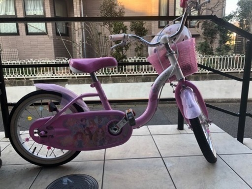 プリンセス　自転車　16インチ