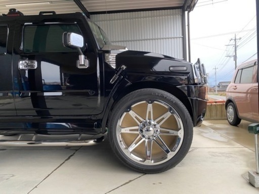 ハマーh2 H2 315/40/26 タイヤ&ホイール4本セット