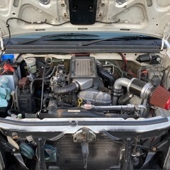 JB23W 平成12年式　グレードXL 5MTリフトアップ　オーバーフェンダー　改造多数　低走行　車検令和6年2月3日まで　の画像