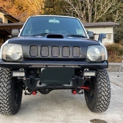 JB23W 平成12年式　グレードXL 5MTリフトアップ　オーバーフェンダー　改造多数　低走行　車検令和6年2月3日まで　の画像