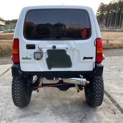 JB23W 平成12年式　グレードXL 5MTリフトアップ　オーバーフェンダー　改造多数　低走行　車検令和6年2月3日まで　の画像