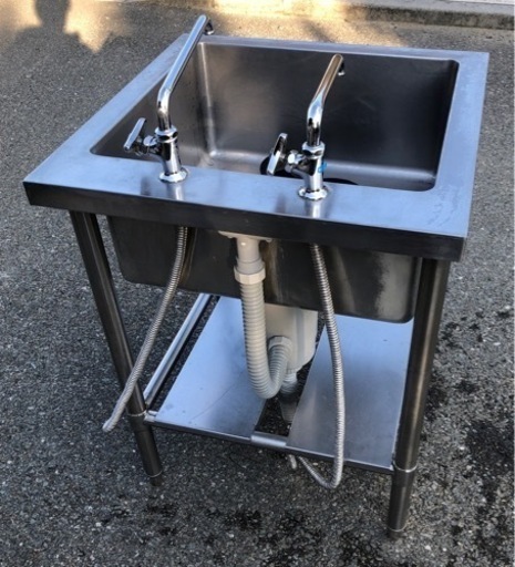 ⭐︎中古品　1槽シンク　600×600×800mm  厨房機器⭐︎