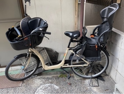 丸石 前後子供乗せ自転車