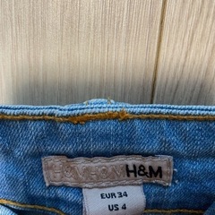 H&M デニムタイトスカートの画像