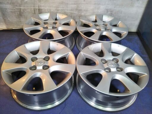 トヨタ純正 15インチ ダイハツ【富山】パッソ アクア ヴィッツ ルーミー カローラ フィールダー アクシオ シエンタ ｂB イスト プロボックス 中古4本