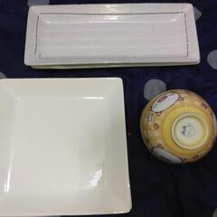 新品、未使用　お皿各2組３点セット