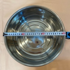 ステンレス　洗い桶の画像