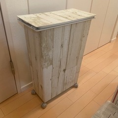 無印良品 ダストボックス 30L 蓋＆キャスター付の画像
