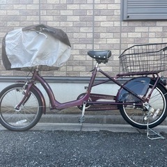 フラッカーズ　子供乗せ自転車　美品