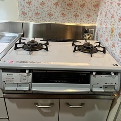 【お譲り先決定】お返事できず申し訳ありません　ガスコンロ　LPガス　2012年製の画像