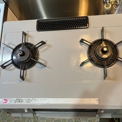 【お譲り先決定】お返事できず申し訳ありません　ガスコンロ　LPガス　2012年製の画像