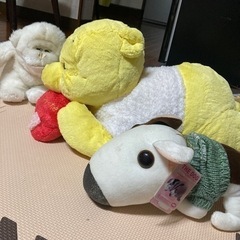 ぬいぐるみ３体の画像