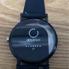 値下げしました。定価30,000円　KLASSE14 腕時計 IMPERFECT ANGLE Black 40mm ブラックダイヤルの画像