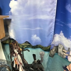 艦コレ遮光カーテン（島風金剛）の画像