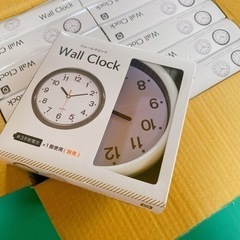 【あげます】ダイソー　時計　新品未開封12個セット