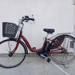 電動自転車ヤマハPAS　Natura　26インチ　3段　8.9Ah充電器あり 974 電動自転車 ヤマハ PAS NATURA 26インチ 8.9AH