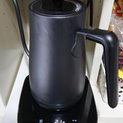 《取引決定》山善 電気ケトル ブラック《キャンセル待ち1人》の画像