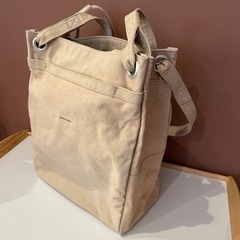 【引取り者決定】帆布　ショルダーバッグ
