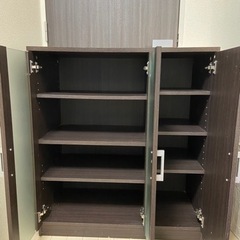 ニトリの食器棚(サイズは写真に載せてます)の画像